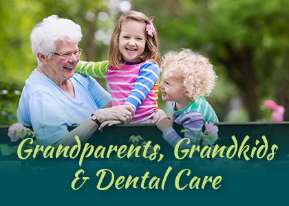Tulsa & Sand Springs dentist Dr. Emami of Galleria of Smiles discusses grandparents and their role in dental hygiene for their grandchildren.